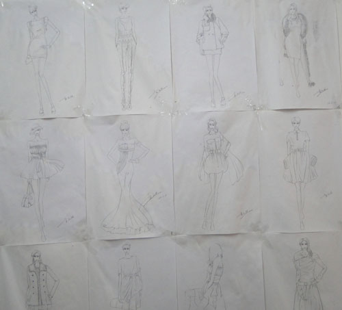 服裝設計圖 服裝設計圖