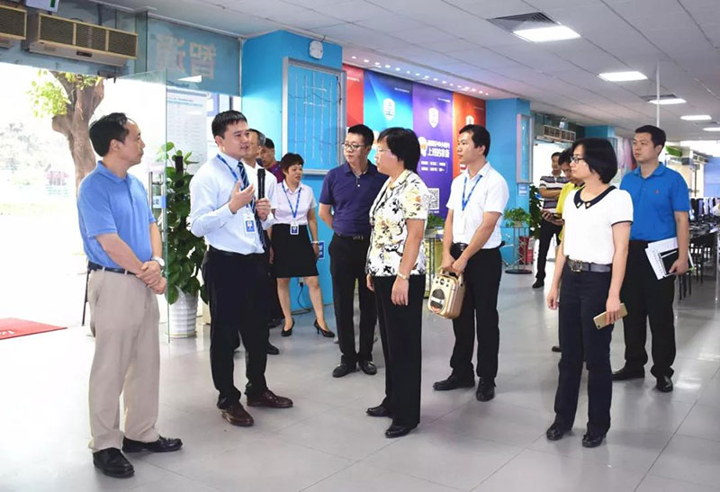 東莞市副市長喻麗君及相關領導組成的調研組到訪東莞倍增企業進行調研指導08